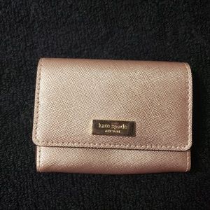Kate Spade Rose Gold Card Holder